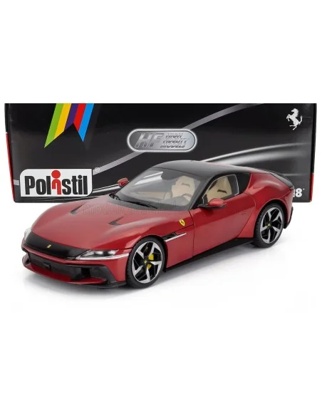 1/18 FERRARI 12 CILINDRI 2024 ROSSO IMOLA POLISTIL 18FE02011-W POLISTIL