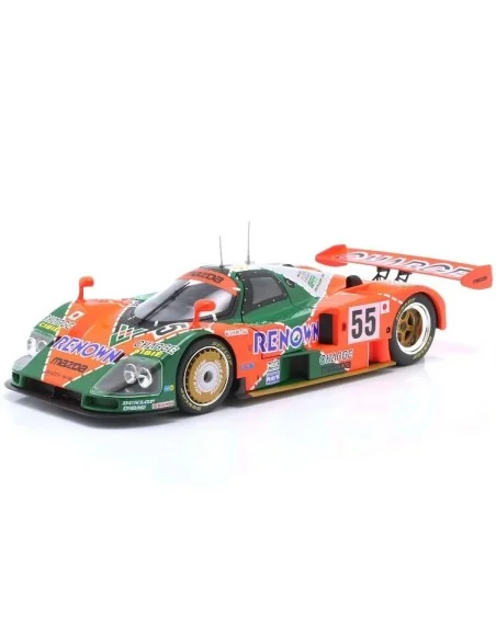 1/18 MAZDA 787B 2.6L TEAM MAZDASPEED CO. LTD. N 55 WINNER 24h LE MANS 1991 GACHOT - HERBERT - WEIDLER BOX APRIBILE WERK W1802... 1/18 MAZDA 787B 2.6L TEAM MAZDASPEED CO. LTD. N 55 WINNER 24h LE MANS 1991 GACHOT - HERBERT - WEIDLER BOX APRIBILE WERK W1802...
