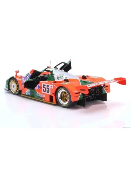 1/18 MAZDA 787B 2.6L TEAM MAZDASPEED CO. LTD. N 55 WINNER 24h LE MANS 1991 GACHOT - HERBERT - WEIDLER BOX APRIBILE WERK W1802... 1/18 MAZDA 787B 2.6L TEAM MAZDASPEED CO. LTD. N 55 WINNER 24h LE MANS 1991 GACHOT - HERBERT - WEIDLER BOX APRIBILE WERK W1802...