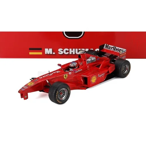 1/18 FERRARI F1 F300 3-WHEELS 3-RUOTE N 3 SPA BELGIUM GP 1998 - THE CRASH INVOLVING MICHAEL SCHUMACHER AND DAVID COULTHARD W1...