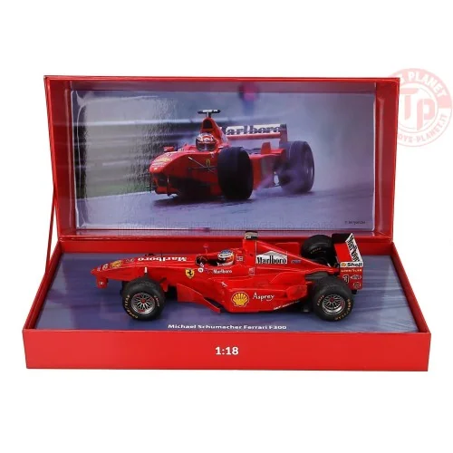 1/18 FERRARI F1 F300 3-WHEELS 3-RUOTE N 3 SPA BELGIUM GP 1998 - THE CRASH INVOLVING MICHAEL SCHUMACHER AND DAVID COULTHARD W1...