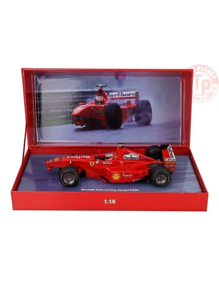 1/18 FERRARI F1 F300 3-WHEELS 3-RUOTE N 3 SPA BELGIUM GP 1998 - THE CRASH INVOLVING MICHAEL SCHUMACHER AND DAVID COULTHARD W1...