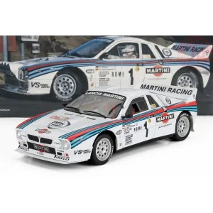 1/18 LANCIA 037 TEAM MARTINI RACING N 1 WINNER RALLY MONTECARLO 1983 WALTER ROHRL -CHRISTIAN GEISTDORFER WERK W1805901 WERK83