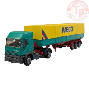 1/50 Iveco eurotech con semirimorchio centinato con centina removibile CONRAD 4830 CONRAD