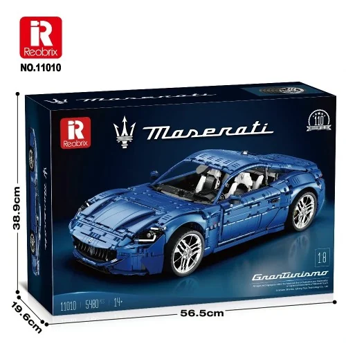 1/8 Maserati Grand Turismo 2024 (5,480pcs) REOBRIX 11010 REOBRIX