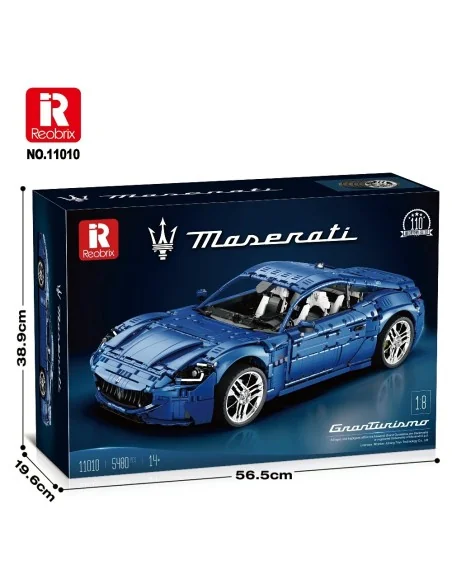 1/8 Maserati Grand Turismo 2024 (5,480pcs) REOBRIX 11010 REOBRIX