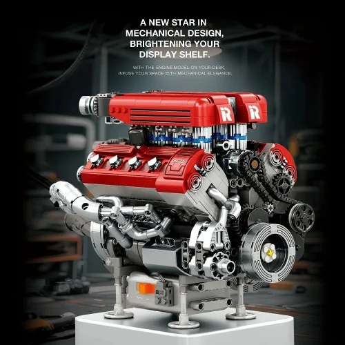 F1 Racing Engine (1101 pcs) REOBRIX 33015 REOBRIX