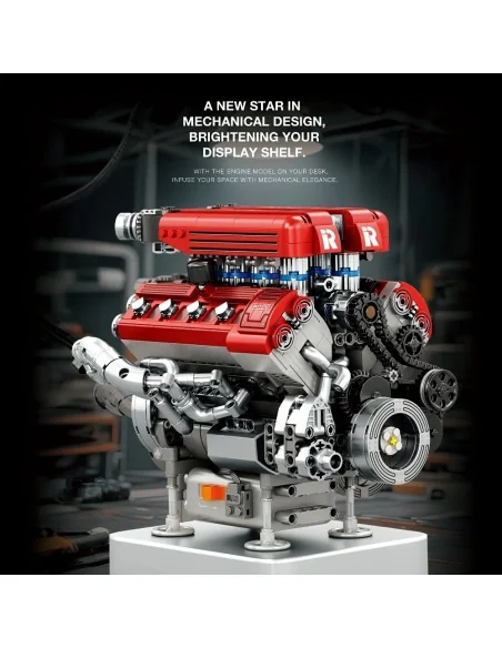 F1 Racing Engine (1101 pcs) REOBRIX 33015 REOBRIX F1 Racing Engine (1101 pcs) REOBRIX 33015 REOBRIX