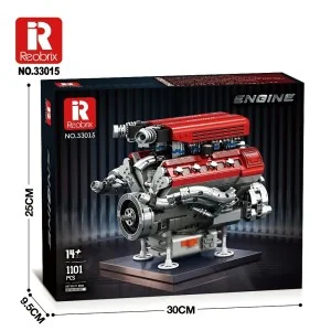 F1 Racing Engine (1101 pcs) REOBRIX 33015 REOBRIX