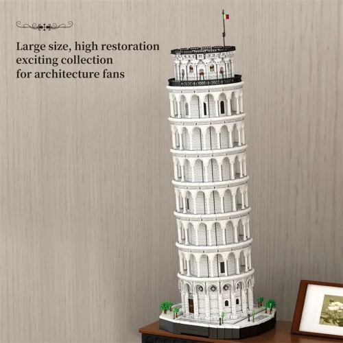 Torre di pisa (7652pcs) REOBRIX 66025 REOBRIX