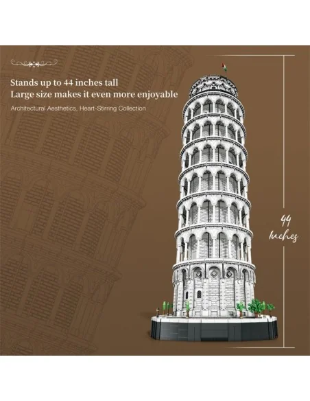 Torre di pisa (7652pcs) REOBRIX 66025 REOBRIX Torre di pisa (7652pcs) REOBRIX 66025 REOBRIX