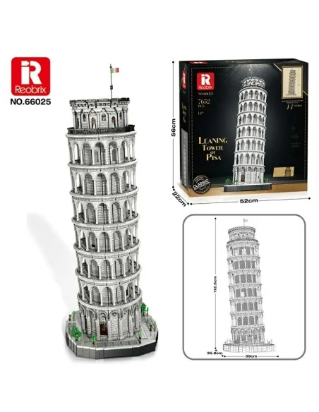 Torre di pisa (7652pcs) REOBRIX 66025 REOBRIX Torre di pisa (7652pcs) REOBRIX 66025 REOBRIX
