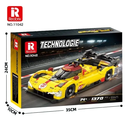 HyperCar 499P-Y (1370 pcs) REOBRIX 11042 REOBRIX