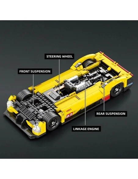 HyperCar 499P-Y (1370 pcs) REOBRIX 11042 REOBRIX