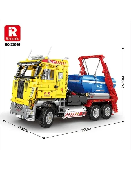 Camion con container RC (1918pcs) REOBRIX 22016 REOBRIX