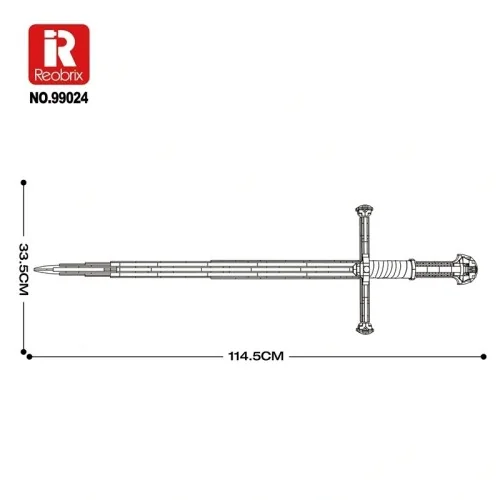 Narthil Sword (521pcs) REOBRIX 99024 REOBRIX