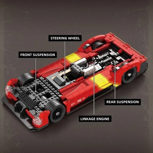 HyperCar 499P (1370 pcs) REOBRIX 11041 REOBRIX