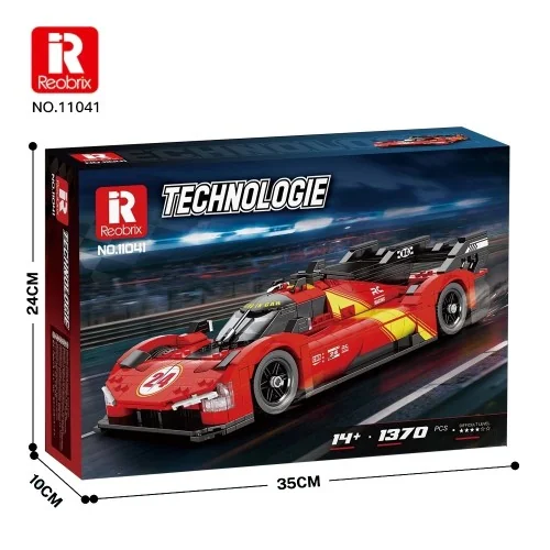 HyperCar 499P (1370 pcs) REOBRIX 11041 REOBRIX