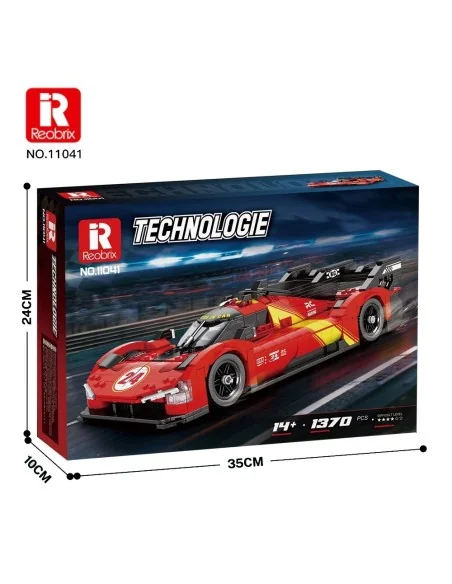 HyperCar 499P (1370 pcs) REOBRIX 11041 REOBRIX