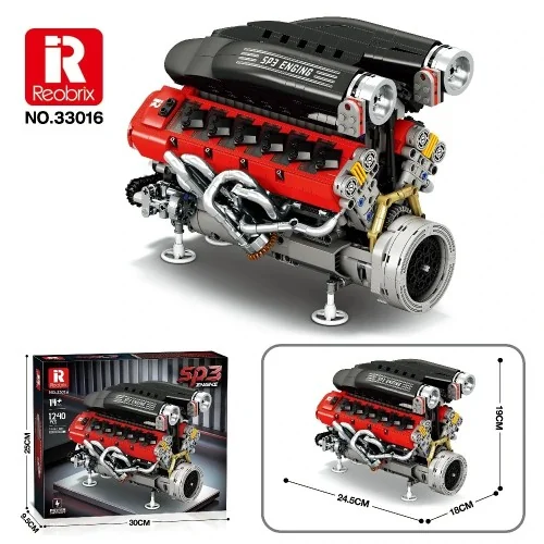 Motore SP3 V12 (1240 pcs) REOBRIX 33016 REOBRIX