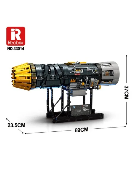 Fighter F35 Engine (1812 pcs) REOBRIX 33014 REOBRIX Fighter F35 Engine (1812 pcs) REOBRIX 33014 REOBRIX