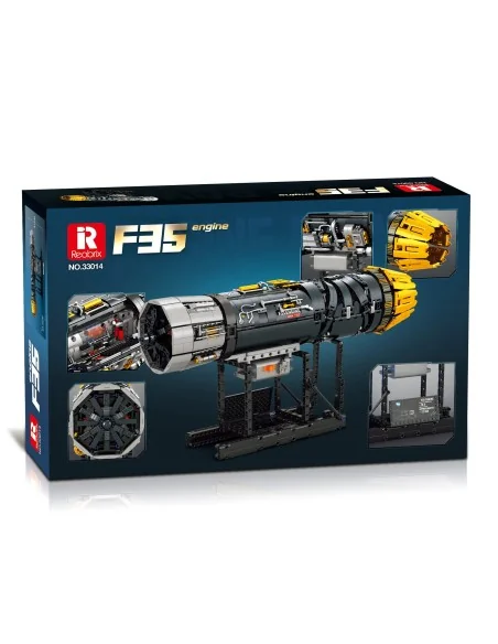 Fighter F35 Engine (1812 pcs) REOBRIX 33014 REOBRIX Fighter F35 Engine (1812 pcs) REOBRIX 33014 REOBRIX