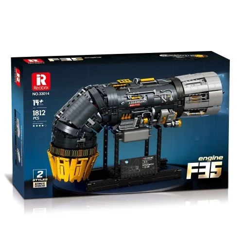 Fighter F35 Engine (1812 pcs) REOBRIX 33014 REOBRIX