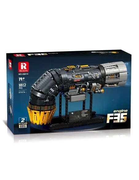 Fighter F35 Engine (1812 pcs) REOBRIX 33014 REOBRIX