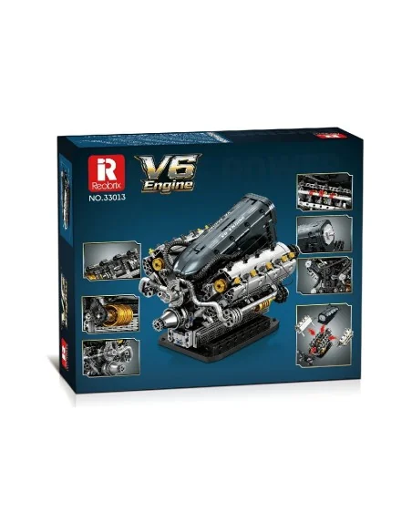 V6 Engine (1268 pcs) REOBRIX 33013 REOBRIX V6 Engine (1268 pcs) REOBRIX 33013 REOBRIX