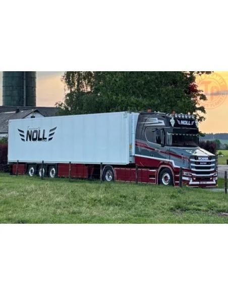1/50 Transports Noll VLASTUIN S TORPEDO HIGHLINE FACELIFT 4X2 REEFER TRAILER - 3 AXLE WSI 01-4805 WSI MODELS 1/50 Transports Noll VLASTUIN S TORPEDO HIGHLINE FACELIFT 4X2 REEFER TRAILER - 3 AXLE WSI 01-4805 WSI MODELS