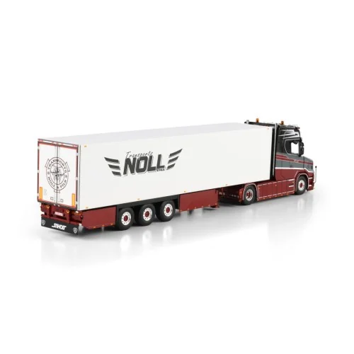 1/50 Transports Noll VLASTUIN S TORPEDO HIGHLINE FACELIFT 4X2 REEFER TRAILER - 3 AXLE WSI 01-4805 WSI MODELS