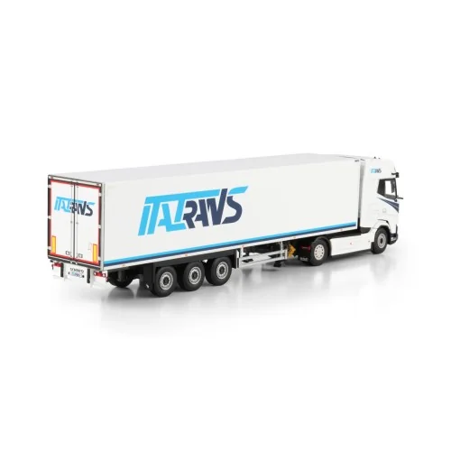 1/50 Italtrans SPA DAF XG+ 4X2 REEFER TRAILER - 3 AXLE WSI 01-5143 WSI MODELS