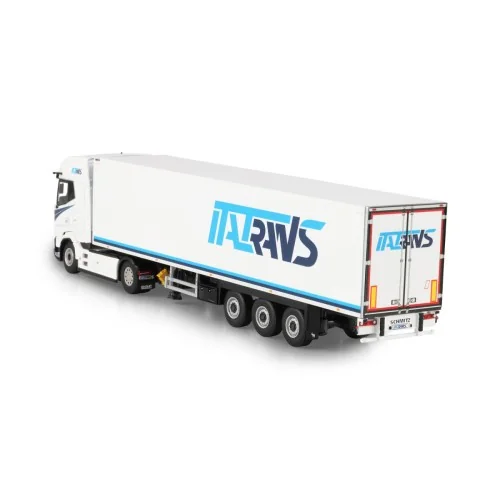 1/50 Italtrans SPA DAF XG+ 4X2 REEFER TRAILER - 3 AXLE WSI 01-5143 WSI MODELS