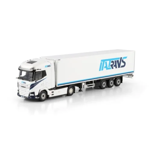 1/50 Italtrans SPA DAF XG+ 4X2 REEFER TRAILER - 3 AXLE WSI 01-5143 WSI MODELS