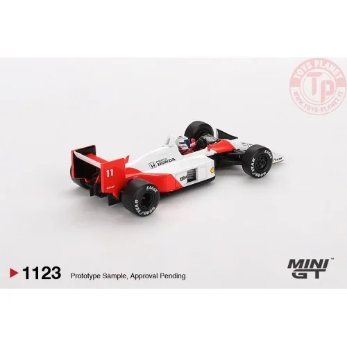 1:64 MCLAREN MP4/4 n11 ALAIN PROST JAPANESE GRAND PRIX 2ND PLACE 1988 MGT01123-L Mini Gt