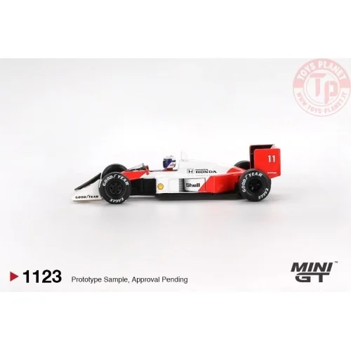 1:64 MCLAREN MP4/4 n11 ALAIN PROST JAPANESE GRAND PRIX 2ND PLACE 1988 MGT01123-L Mini Gt