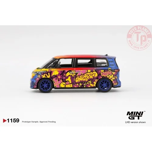 1/64 VOLKSWAGEN ID.BUZZ KW/BBS 2025 MGT01159-L Mini Gt