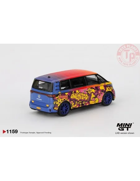 1/64 VOLKSWAGEN ID.BUZZ KW/BBS 2025 MGT01159-L Mini Gt