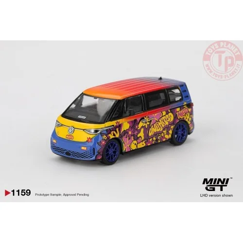 1/64 VOLKSWAGEN ID.BUZZ KW/BBS 2025 MGT01159-L Mini Gt