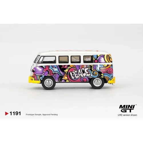 1:64 VOLKSWAGEN T1 MICRO BUS MIZU DESIGN 1967 MGT01191-L MINI GT