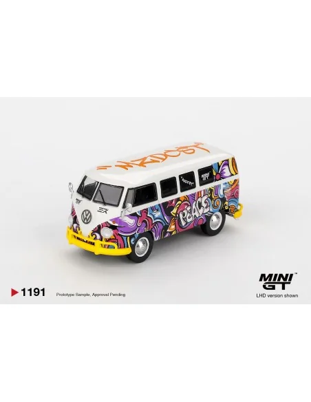 1:64 VOLKSWAGEN T1 MICRO BUS MIZU DESIGN 1967 MGT01191-L MINI GT