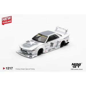 1:64 NISSAN GTR (R32) LBKAIDO WORKS TAS 2025 MGT01217-R MINI GT