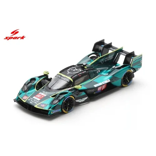 1/64 ASTON MARTIN VALKYRIE N.007 24 H LE MANS 2025 GUNN-GAMBLE-TINCKNELL SPARK 64S060 SPARK 1:64