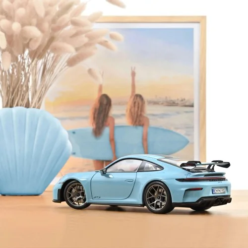 1/18 PORSCHE 911 GT3 W/WEISSACH PACK 2025 GULFBLUE NV187000 NOREV