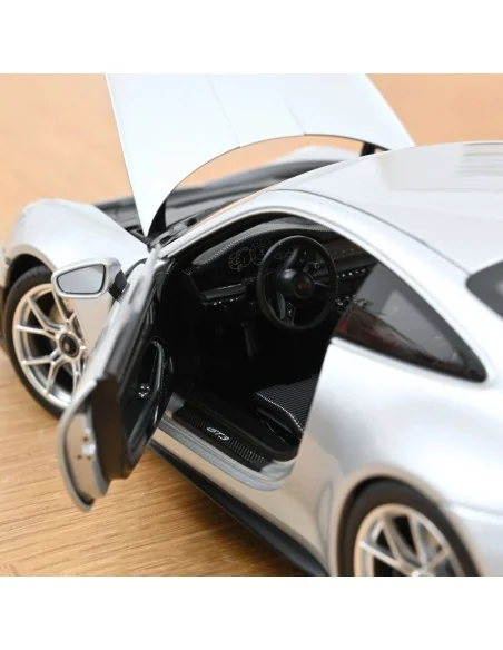 1/18 PORSCHE 911 GT3 W/TOURING PACK 2025 GT SILVERMETALLIC NV187002 NOREV