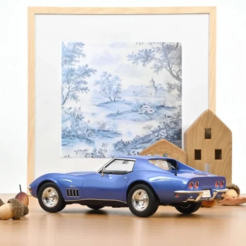 1/18 CHEVROLET CORVETTE COUPE' 1969 LE MANS BLUE NV189034 NOREV