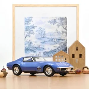 1/18 CHEVROLET CORVETTE COUPE' 1969 LE MANS BLUE NV189034 NOREV