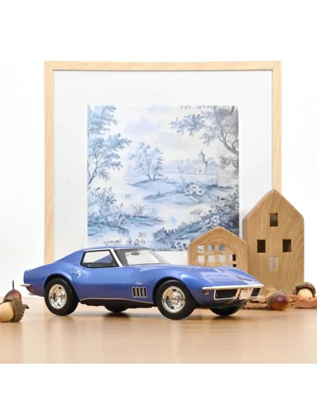 1/18 CHEVROLET CORVETTE COUPE' 1969 LE MANS BLUE NV189034 NOREV