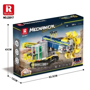 Escavatore da miniera (3188pcs) REOBRIX 22017 REOBRIX