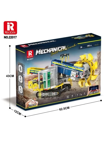 Escavatore da miniera (3188pcs) REOBRIX 22017 REOBRIX